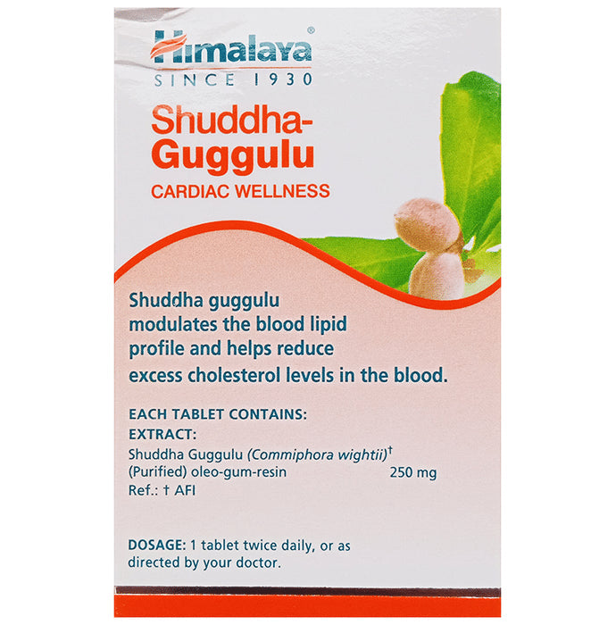 Himalaya Wellness Shuddha Guggulu Cardiac Wellness Tablet (60 Each)