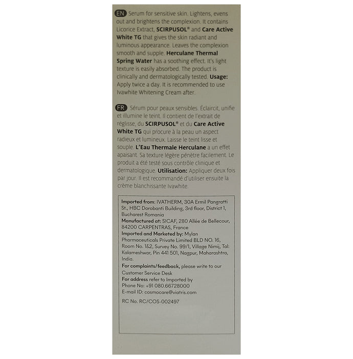 Ivatherm Ivawhite Intensive Whitening Serum