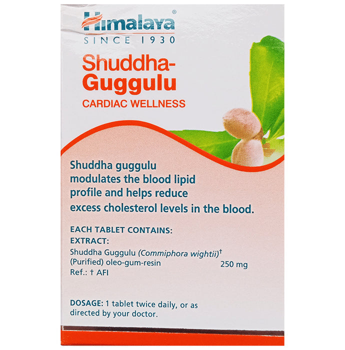 Himalaya Wellness Shuddha Guggulu Cardiac Wellness Tablet (60 Each)