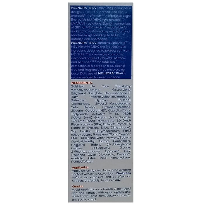 Melnora BluV Skin Lightening Moisturizer
