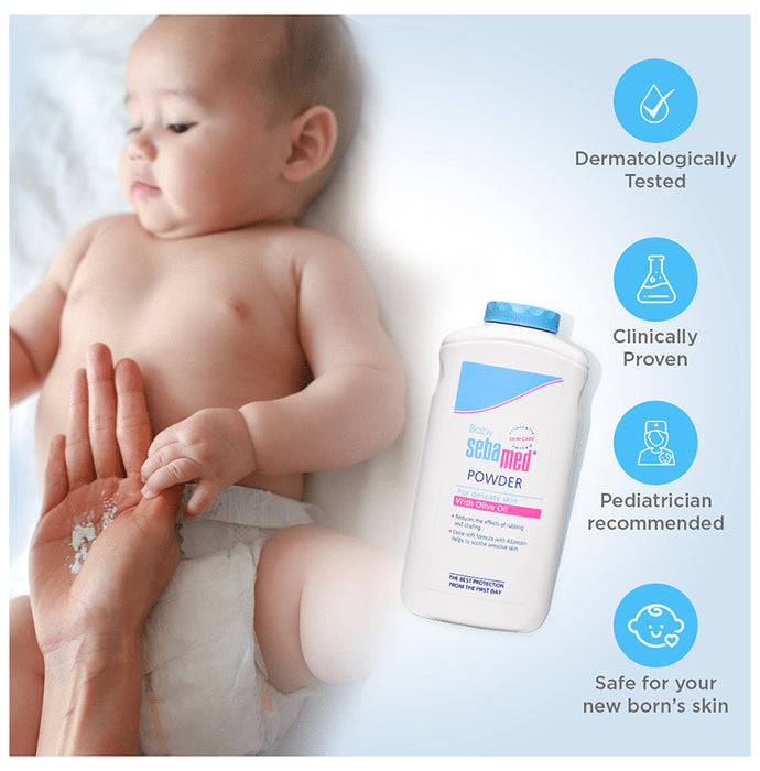 Sebamed Baby Skin Care Powder with Olive Oil & Allantoin