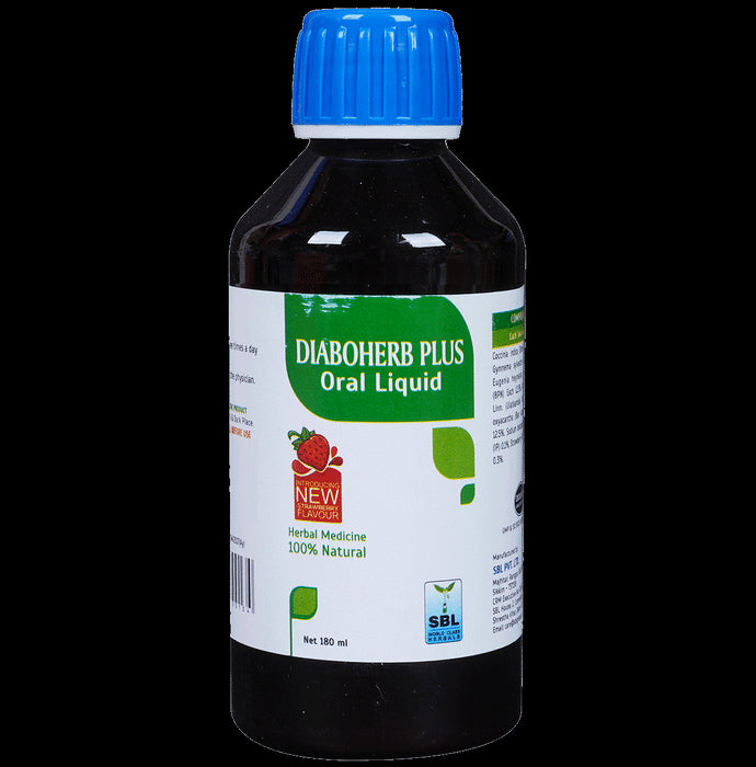 SBL Diaboherb Plus Oral Liquid Strawberry