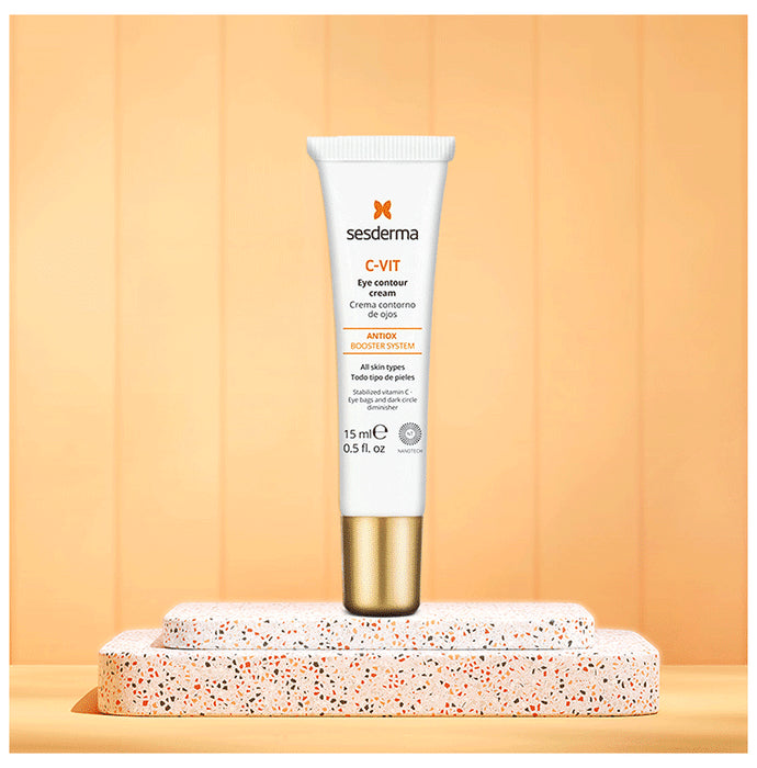 Sesderma C-Vit Eye Contour Cream | For Eye Bags, Dark Circles & Eye Care | For All Skin Types Cream