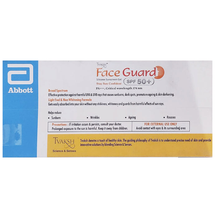 Tvaksh Face Guard Silicone Sunscreen Gel SPF 50+