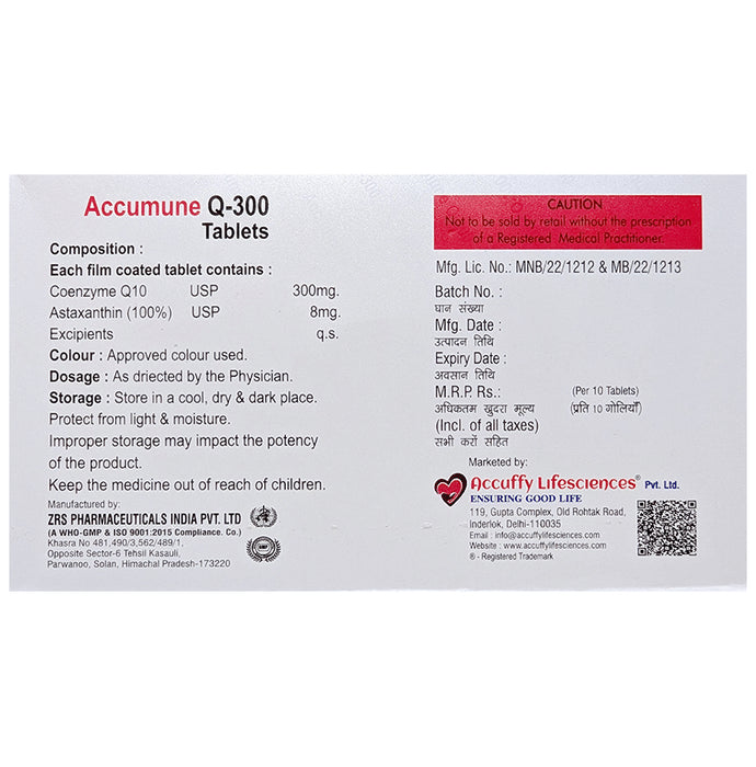 Accumune Q 300 Tablet