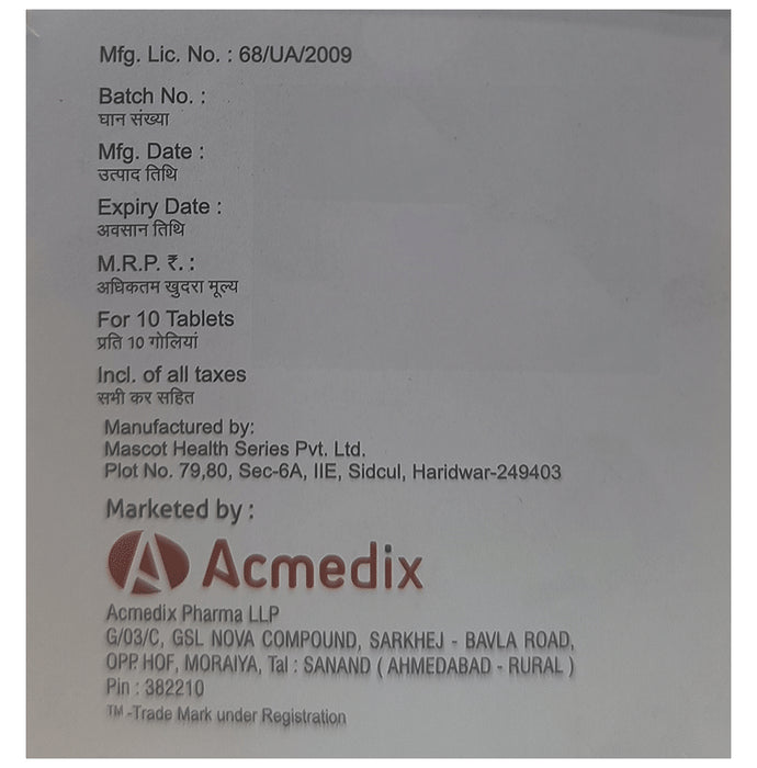 Acosita-MP 1000 Tablet SR