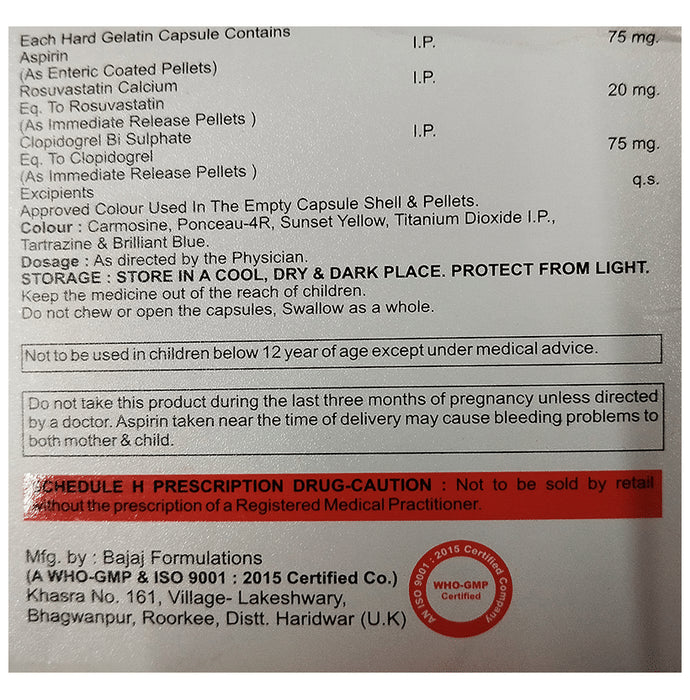 ACS Gold 20 Capsule IR