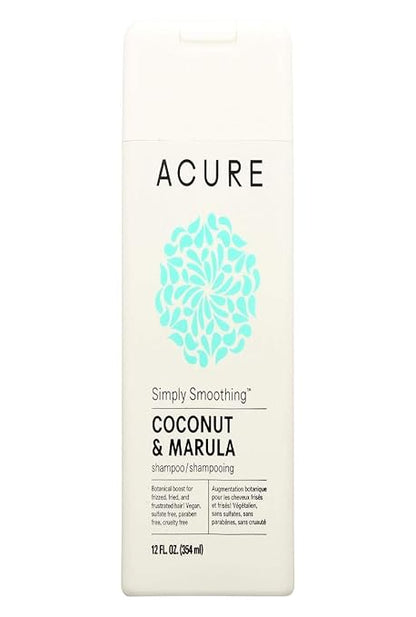 ACURE Simply Smoothing Shampoo, Coconut, 12 Fl. Oz. - Classic Derma