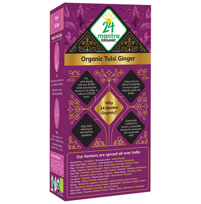 24 Mantra Organic Tulsi Ginger Tea