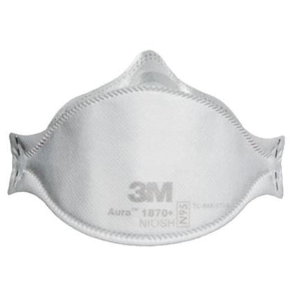 3M Aura 1870+ N95 Health Care Particulate Respirator Mask Pack of 120 - Classic Derma