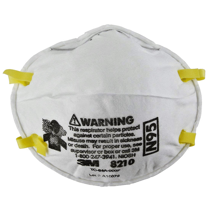 3M N95 8210 Particulate Respirator Mask - Classic Derma