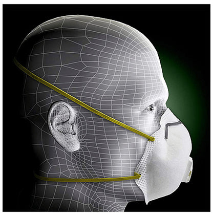 3M N95 8511 Respirator Mask White