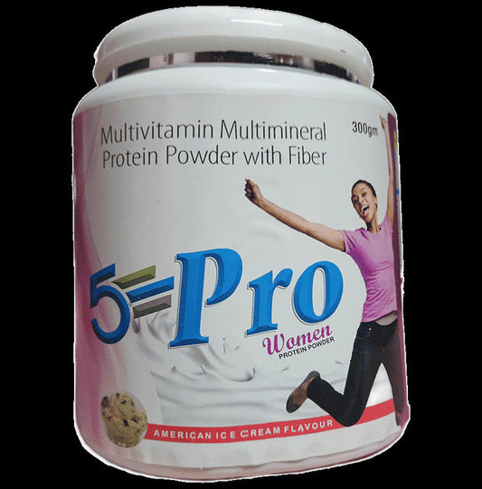 5 Pro Women's Protein Powder American Ice Cream - Classic Derma