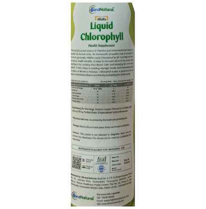 6th and Natural Alfalfa Liquid Chlorophyll