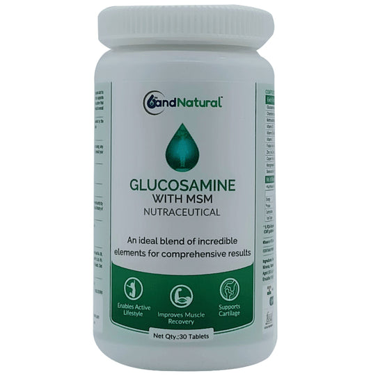 6th and Natural Glucosamine with MSM Tablet - Classic Derma