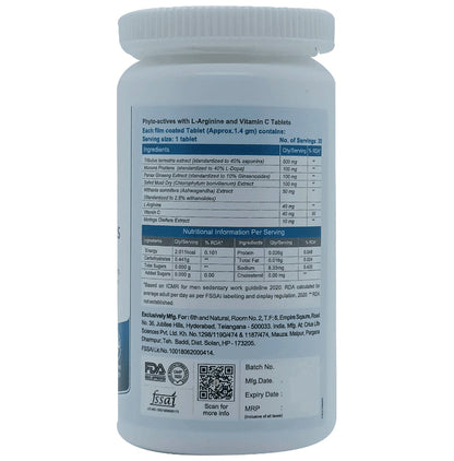 6th and Natural Tribulus Plus Tablet