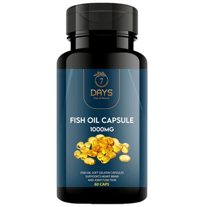 7Days Fish Oil 1000mg Capsule - Classic Derma