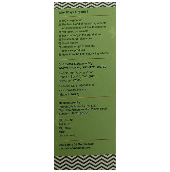 7Days Hair Growth Vitalizer Oil