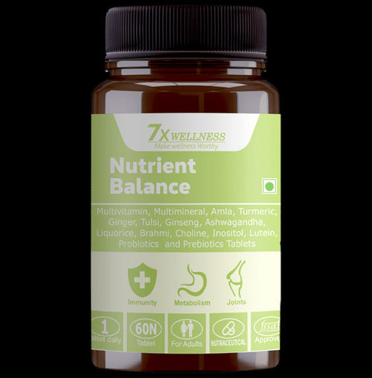 7X Wellness Nutrient Balance Tablet (60 Each) - Classic Derma