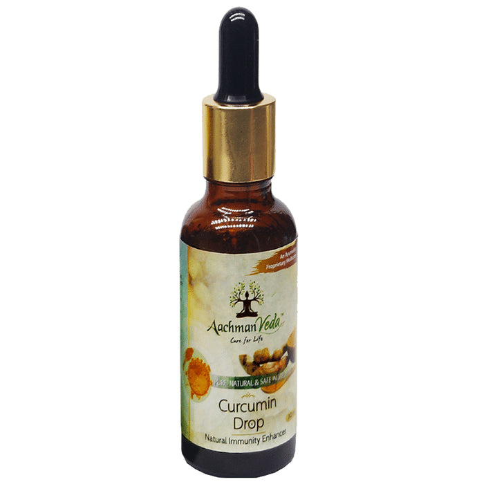Aachman Veda Curcumin Drop Natural Immunity Enhancer (30ml Each) - Classic Derma