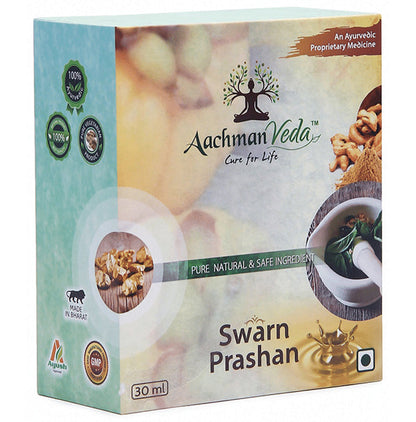 Aachman Veda Swarn Prashan Ayurvedic Immunity Booster for Children - Classic Derma