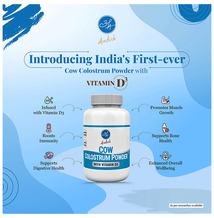 Aadvik Cow Colostrum Powder Freeze Dried