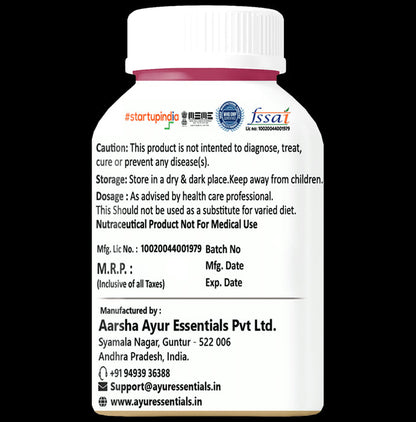 Aarsha Ayur Essentials Nano Curcumin Capsule