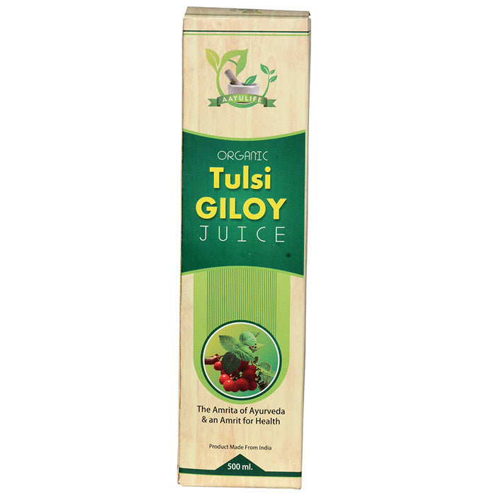 Aayulife Organic Tulsi Giloy Juice - Classic Derma