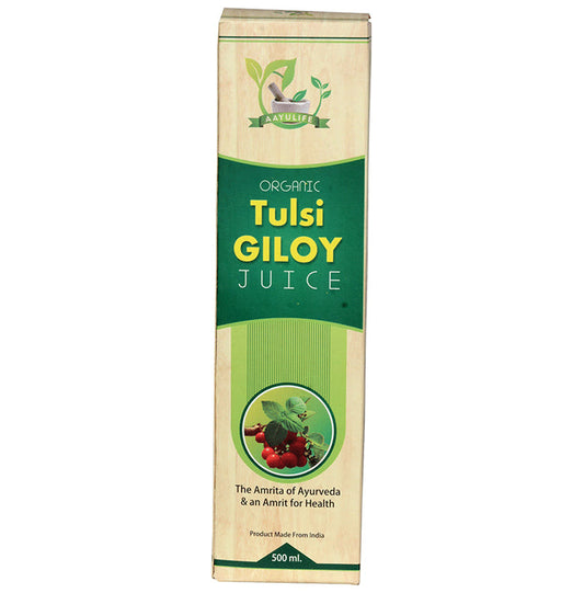 Aayulife Organic Tulsi Giloy Juice - Classic Derma