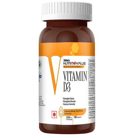 Abbie's Nutrition Plus Health Supplement Vitamin D3 Tablet - Classic Derma