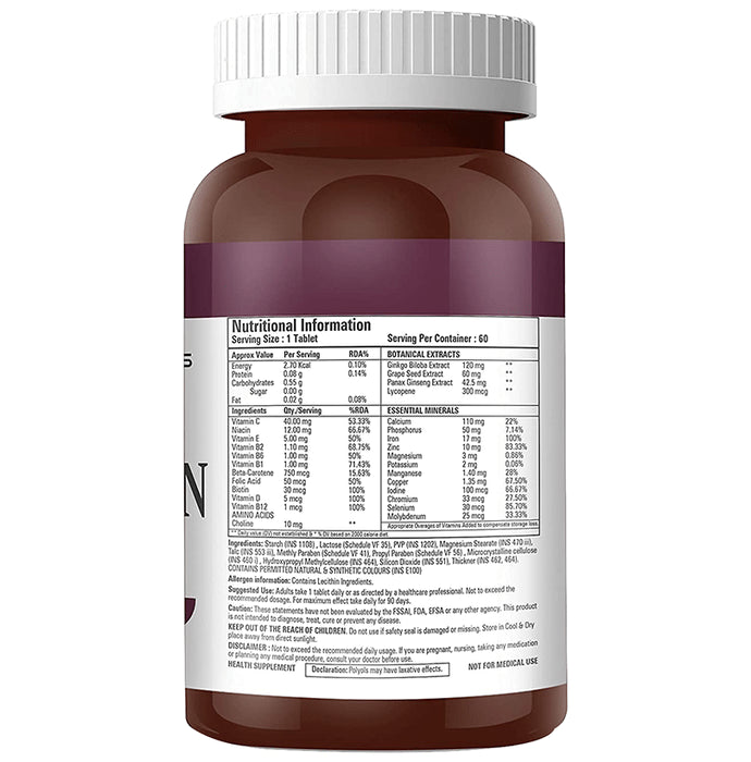 Abbie's Nutrition Plus Health Supplements Multivitamins Tablet