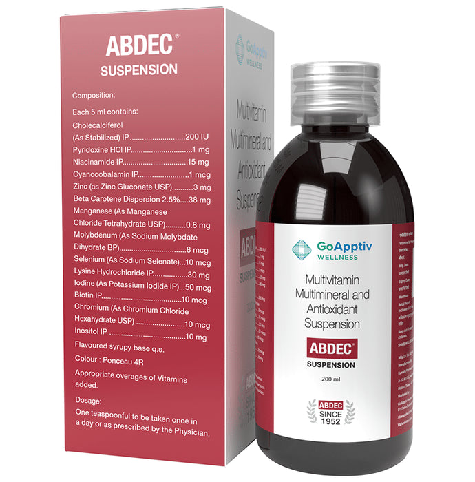 ABDEC Suspension (200ml Each)