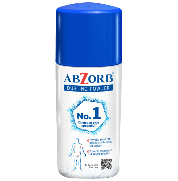 Abzorb Anti Fungal Dusting Powder | Absorbs Excess Sweat | Controls Itching | Derma Care | Manages Fungal Infections