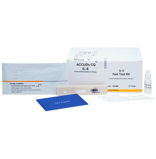 Accurex Accudx CQ IL-6 Fast Test Kit - Classic Derma