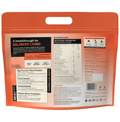 Ace Blend Plant Based Daily Protein Orange