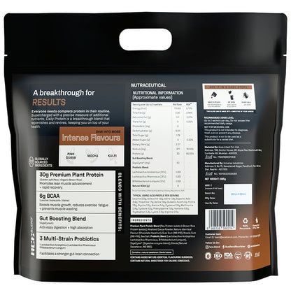 Ace Blend Plant Based Intense Protein Chocolate Hazelnut