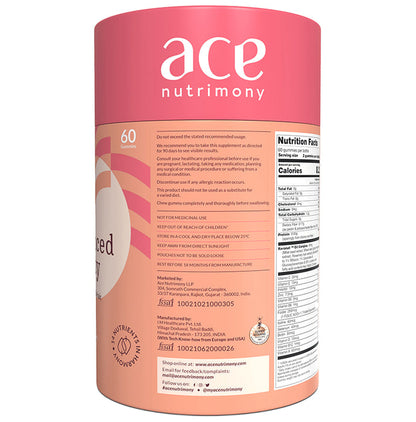 Ace Nutrimony Balanced Beauty Gummies Splendid Strawberry