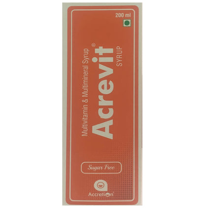 Acrevit Syrup Sugar Free - Classic Derma