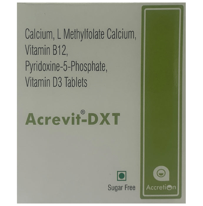 Acrevit-DXT Tablet Sugar Free - Classic Derma