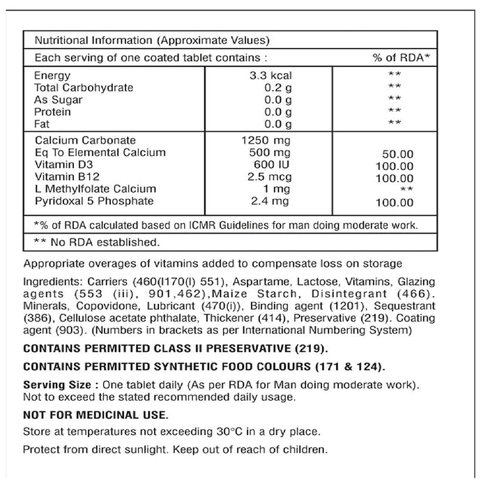 Acrevit-DXT Tablet Sugar Free