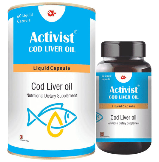 Activist Cod Liver Oil Liquid Capsule - Classic Derma