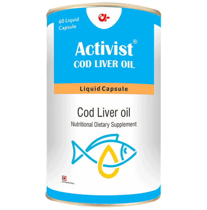 Activist Cod Liver Oil Liquid Capsule