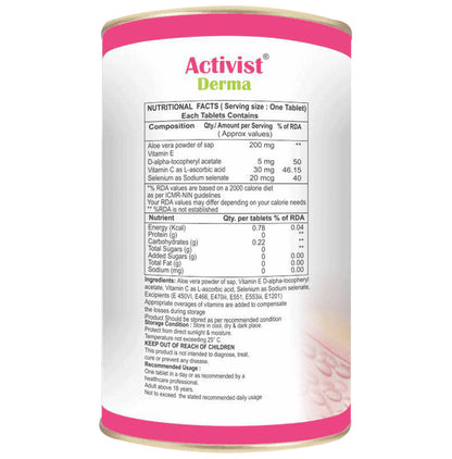 Activist Derma Tablet