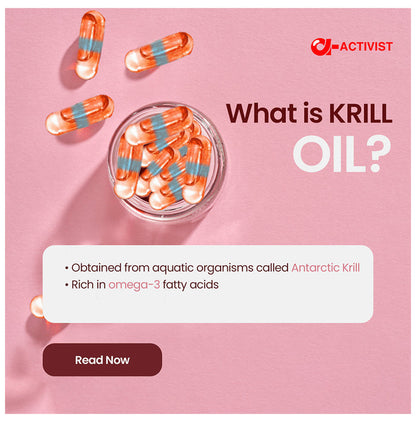 Activist Krill Oil Liquid Capsule (10 Each)
