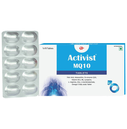 Activist MQ 10 Tablet (10 Each) - Classic Derma
