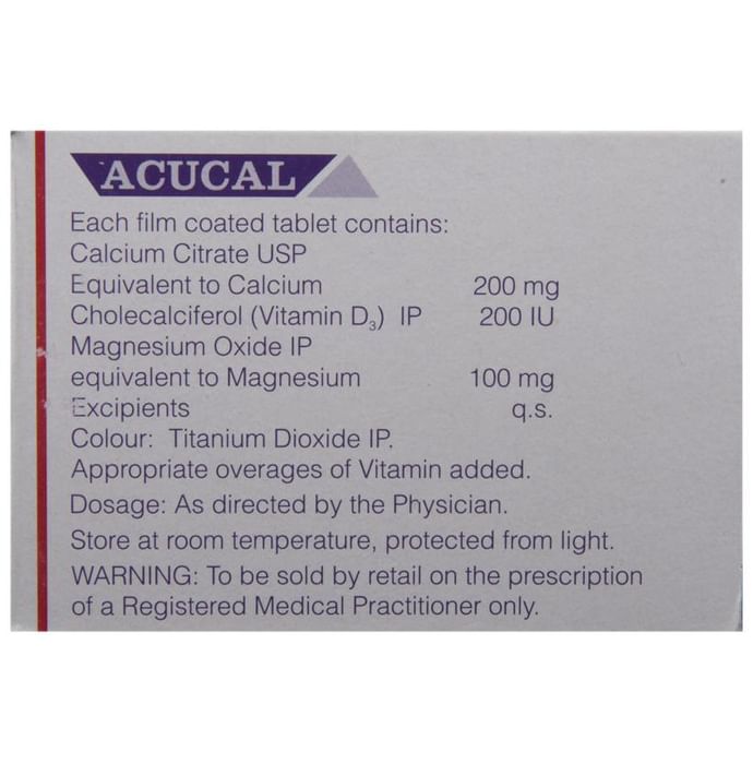 Acucal Tablet