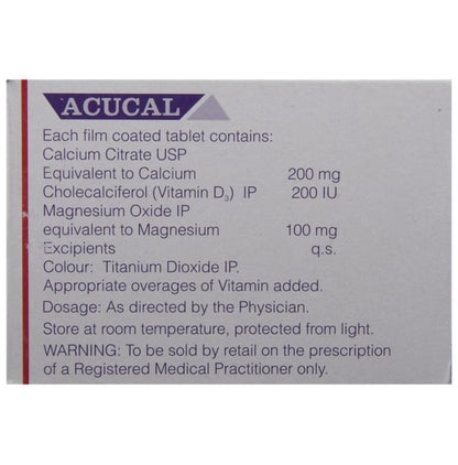 Acucal Tablet