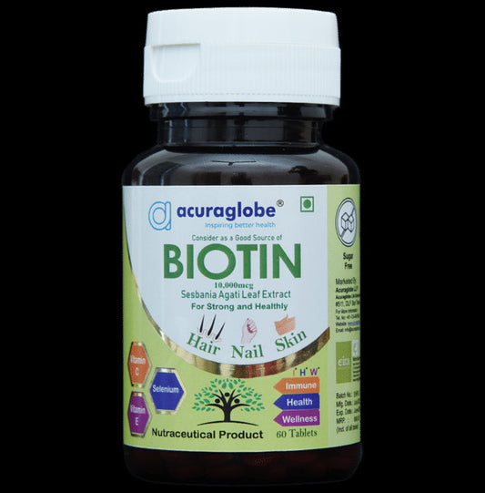 Acuraglobe Biotin Tablet - Classic Derma
