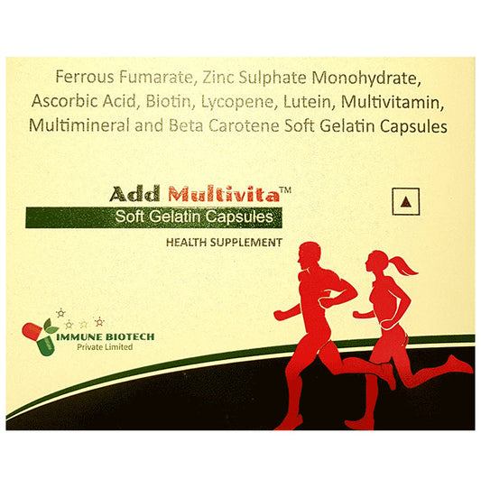 Add Multivita Soft Gelatin Capsule - Classic Derma