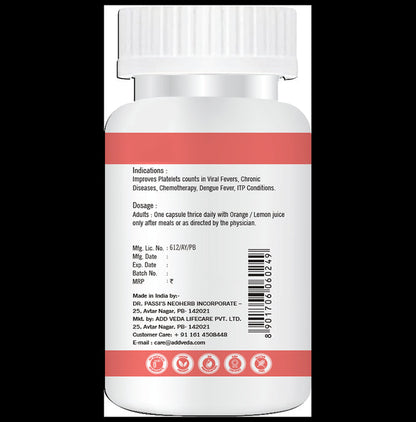 Add Platelets Capsule